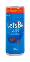 Напиток кофейный "Let's Be. Latte" (240 мл)