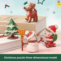 Набор для творчества "3D-модель из бумаги. Новый год"