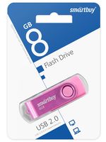 USB Flash Drive 8Gb Smartbuy Twist Pink