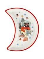 Тарелка керамическая "Уютного года" (105х200 мм)