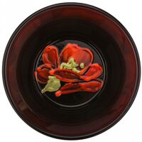 Миска керамическая "Мак черный" (800 мл)