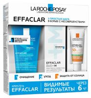 Подарочный набор "Effaclar" (гель, крем, флюид)