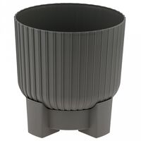 Цветочный горшок "Торин" (9,5 л; серый-муссон)