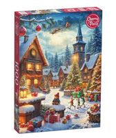 Пазл "Помощники Санты" (1000 элементов)