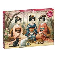 Пазл "Весенний чай" (1000 элементов)