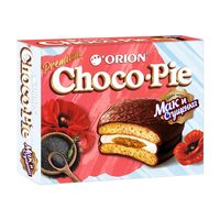 Пирожное "Choco-Pie. Мак и сгущенка" (360 г)