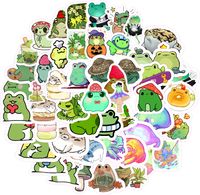 Набор виниловых наклеек "Kawaii cute frog"