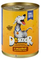 Консервы для собак "Doyzer" (338 г; индейка)