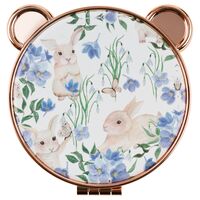 Зеркало карманное "Tender rabbits"