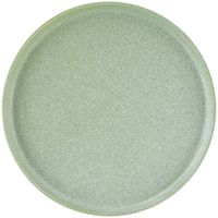 Тарелка керамическая "Old Clay" (260 мм; зелёная)