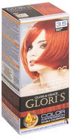 Крем-краска для волос "Gloris" тон: 3.5, медный блеск; 2 шт.