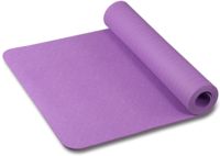 Коврик для йоги "IN020" (173х61х0,6 см; фиолетовый)