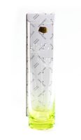 Ваза стеклянная "Crystalex" (24 см; жёлтое дно)