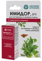 Средство от вредителей на хвойных и лиственных породах деревьев "Имидор" (10 мл)
