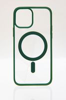 Чехол Case Acrylic MagSafe для iPhone 12/12 Pro (зелёный блистер)