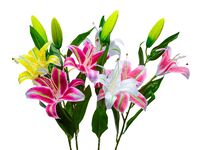 Цветок искусственный "Лилия" (930 мм)