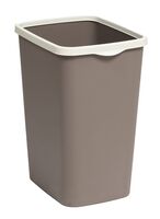 Ведро для мусора "Tandem. С фиксатором" (20 л; шоколад)