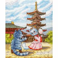 Набор для вышивания "Изящный танец" (200х250 мм)