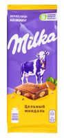 Шоколад молочный "Milka. Цельный миндаль" (85 г)