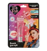 Блеск для губ детский "Tik Tok Girl" (с игрушкой; розовый)