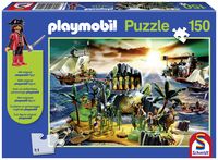 Пазл с подарком "Playmobil. Пиратский остров" (150 элементов)