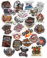 Набор наклеек "Коллекционный стикерпак. Harley Original" (25 шт.)