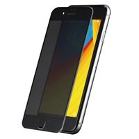 Защитное стекло Case Full Glue Privacy для iPhone 6/6S (черный)