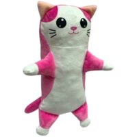 Мягкая игрушка "Кот Багет" (25 см; розовый)