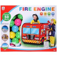 Детская игровая палатка "Пожарная машина"