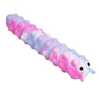 Игрушка-антистресс "Гусеница-липучка"