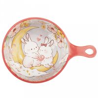 Салатник фарфоровый "Зайки" (620 мл)