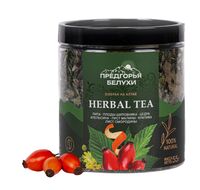 Чайный напиток "Herbal Tea. Липа, плоды шиповника, цедра апельсина, лист малины, крапива, лист смородины" (55 г)