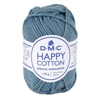 Нитки для вязания крючком "Happy Cotton №750" (20 г; 43 м; beach hut)