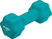 Гантель неопреновая 3 кг (голубая)