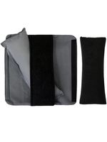 Подушка на ремень безопасности автомобиля "Мatex. SleepSlap" (черно-серая)