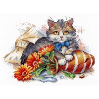 Набор для вышивания "Пушистый озорник" (180х230 мм)