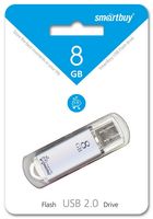 USB Flash Drive 8Gb SmartBuy V-Cut (Silver)