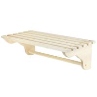 Полка деревянная "Для полотенец" (52,5х25,5х16,8 см)