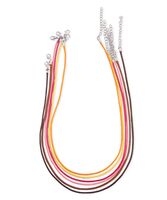 Набор шнурков для украшений (6 шт.; желто-коричневый)