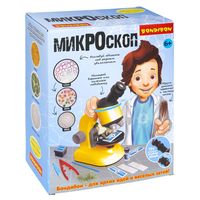 Набор для опытов "Микроскоп" (желтый)