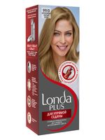 Крем-краска для волос "Londa Plus. Для упрямой седины" тон: 99/0, интенсивный светлый блонд