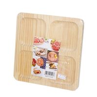 Менажница деревянная "Market Union" (250х250 мм)