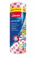 Салфетка для уборки "Vileda. Light and Soft" (40 шт.)