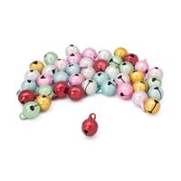 Бубенчики для творчества и рукоделия "Жемчужные" (30 шт.; 8 мм; ассорти)