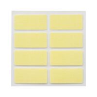 Двусторонние самоклеящиеся пластины (5 листов по 8 шт.)