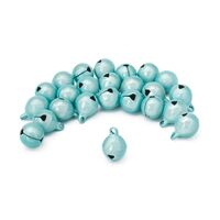 Бубенчики для творчества и рукоделия "Жемчужные" (20 шт.; 10 мм; голубой)