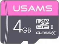 Карта памяти micro SDHC 4GB Usams Class 10