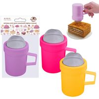 Кружка-сито пластмассовая (9,1x6,8x8,7 см)