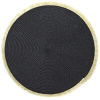 Салфетка сервировочная "Сasual line" (380 мм; черный)