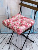 Подушка на стул "Printed" (40х40 см; розовая)